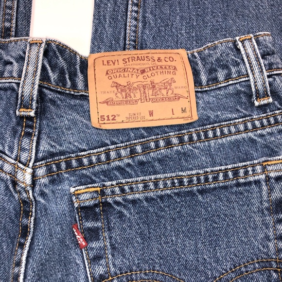 Vintage Levi’s 512 High Waist Slim Fit Tapered Leg - Picture 16 of 16